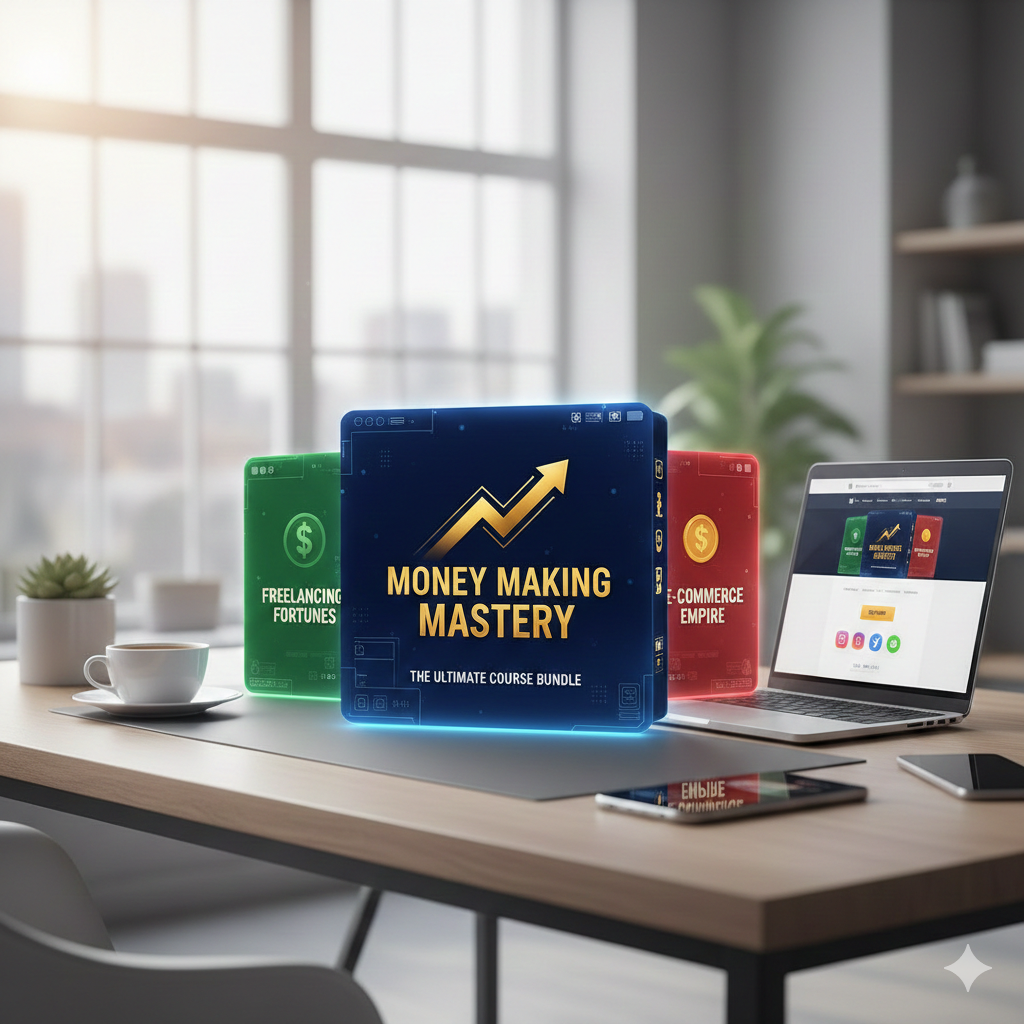 1.37TB Money Making Courses Bundle | Online Business, Marketing, E-commerce