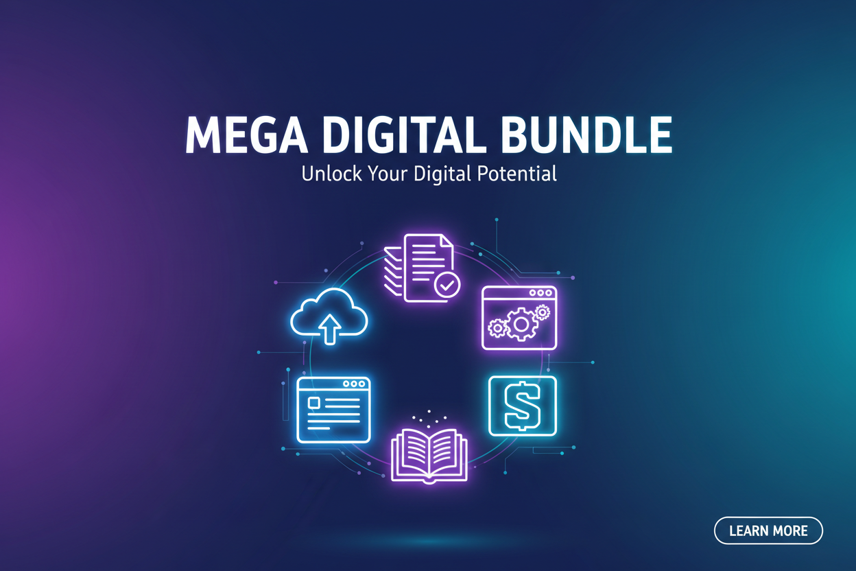 Start Selling Mega Digital Bundle 