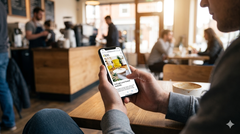 mobile friendly business website example
